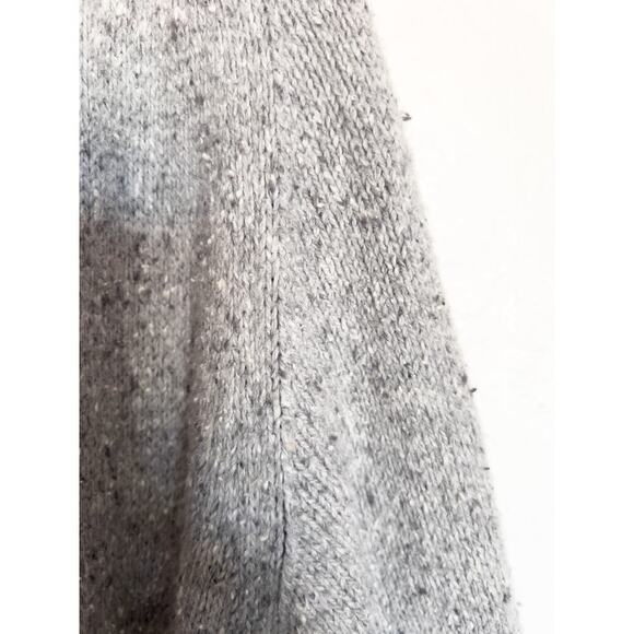 Margaret O'leary Sweater Knit Open Cardigan Pockets Grey XS Small Lagenlook - Picture 8 of 9